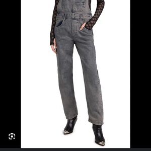 Free People Ziggy Overalls City Fog